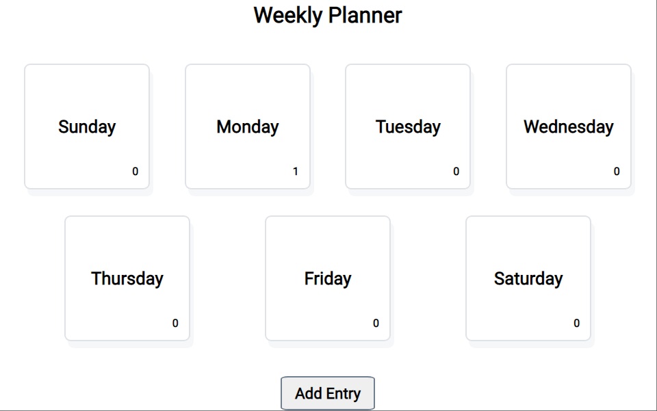 Hero image for the Week Planner application